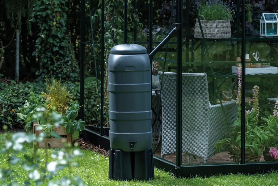 100Ltr Mini Rainsaver Water Butt + Stand